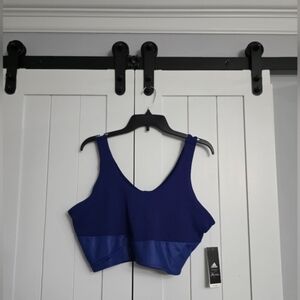 Adidas x Zoe Saldana AEROREADY Shine Sports Bra. NEW!